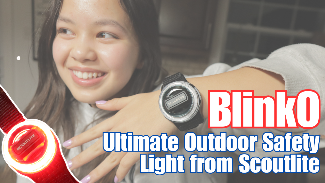 BlinkO the Ultimate Wearable Outdoor Safety Light