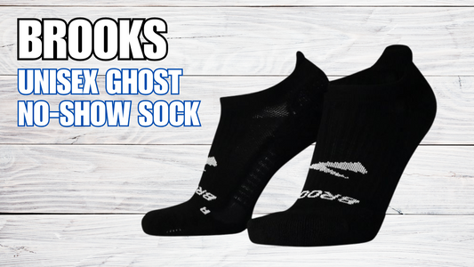 BROOKS Unisex ghost no-show sock