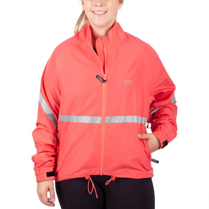 Running room unisex jacket with pocket