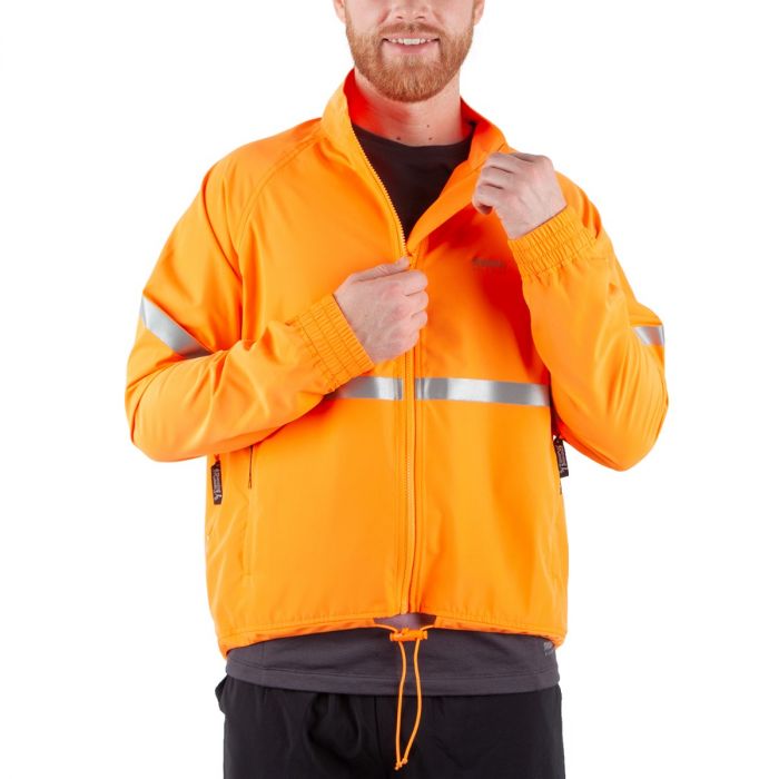 Running room unisex jacket with pocket