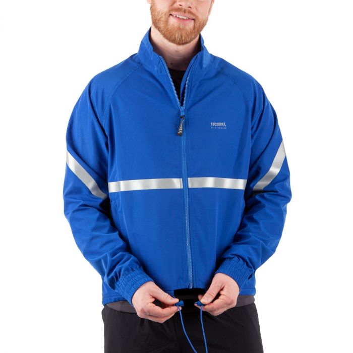 Running room unisex jacket with pocket