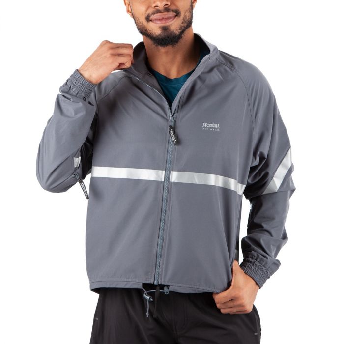 Running room unisex jacket with pocket