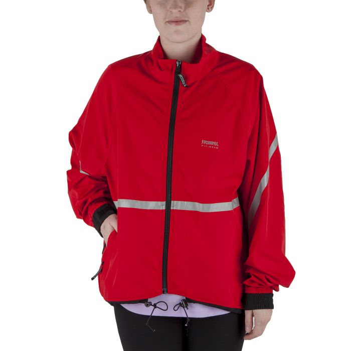 Running room unisex jacket with pocket