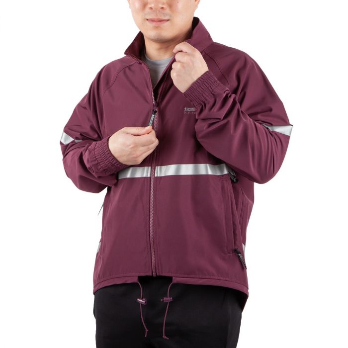 Running room unisex jacket with pocket